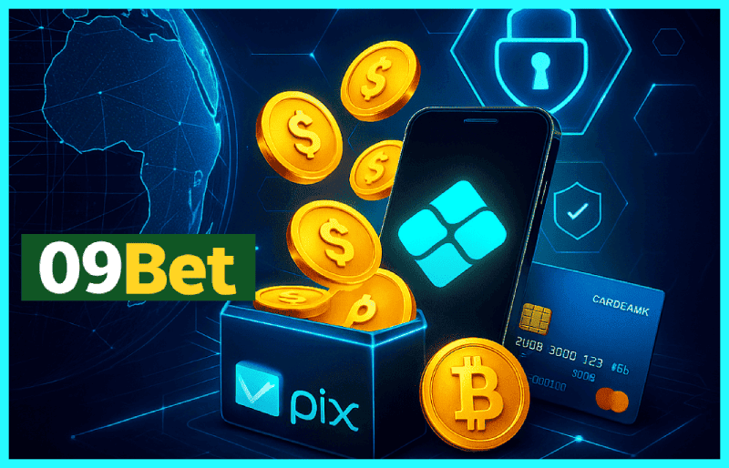 09BET com vários tipos de apostas esportivas